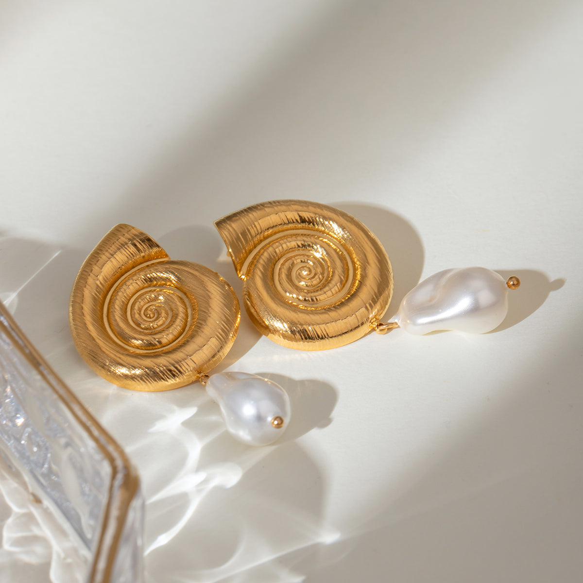 Vivienne Spiral Grace Earrings