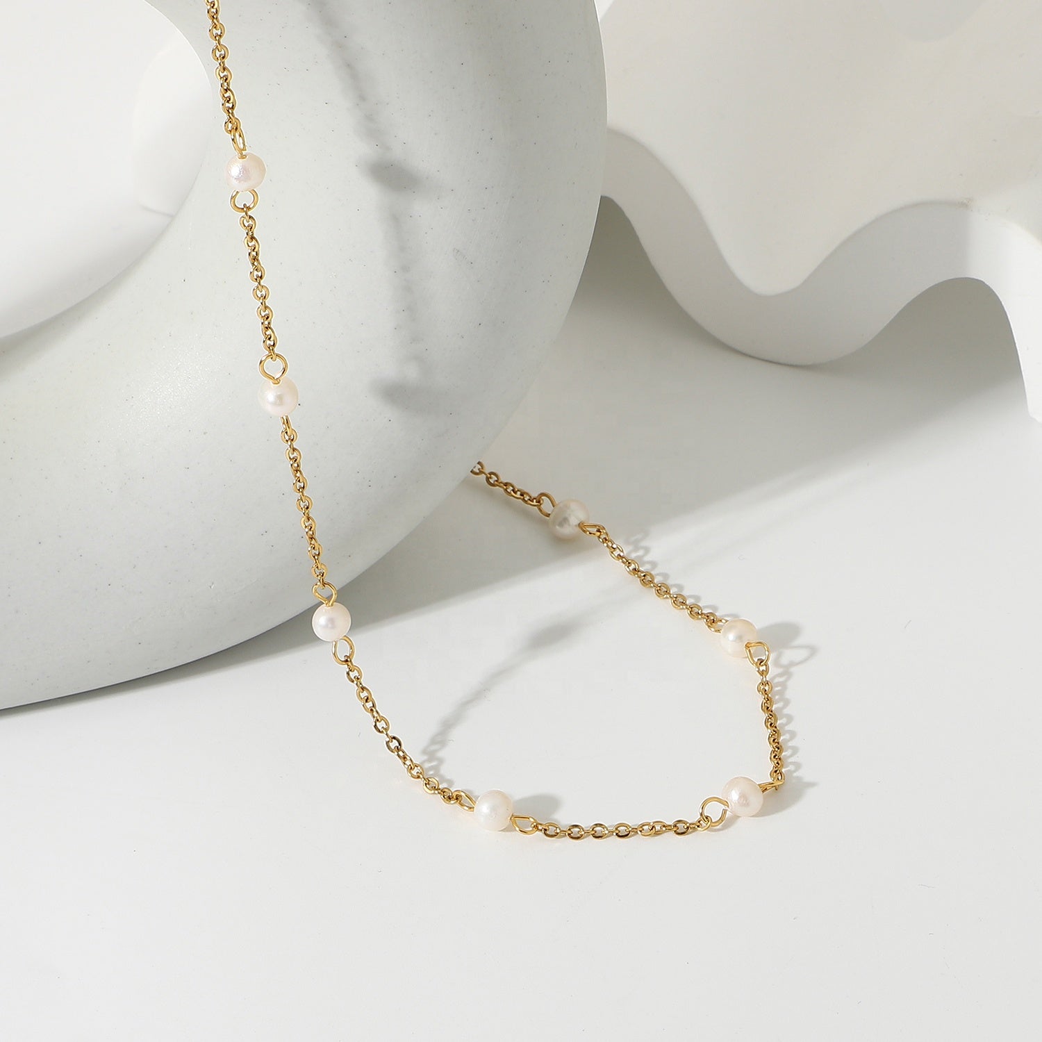 Aurélie Pearl Grace Necklace