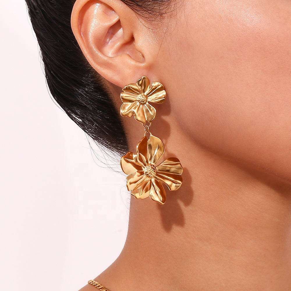 Floral Cascade Earrings