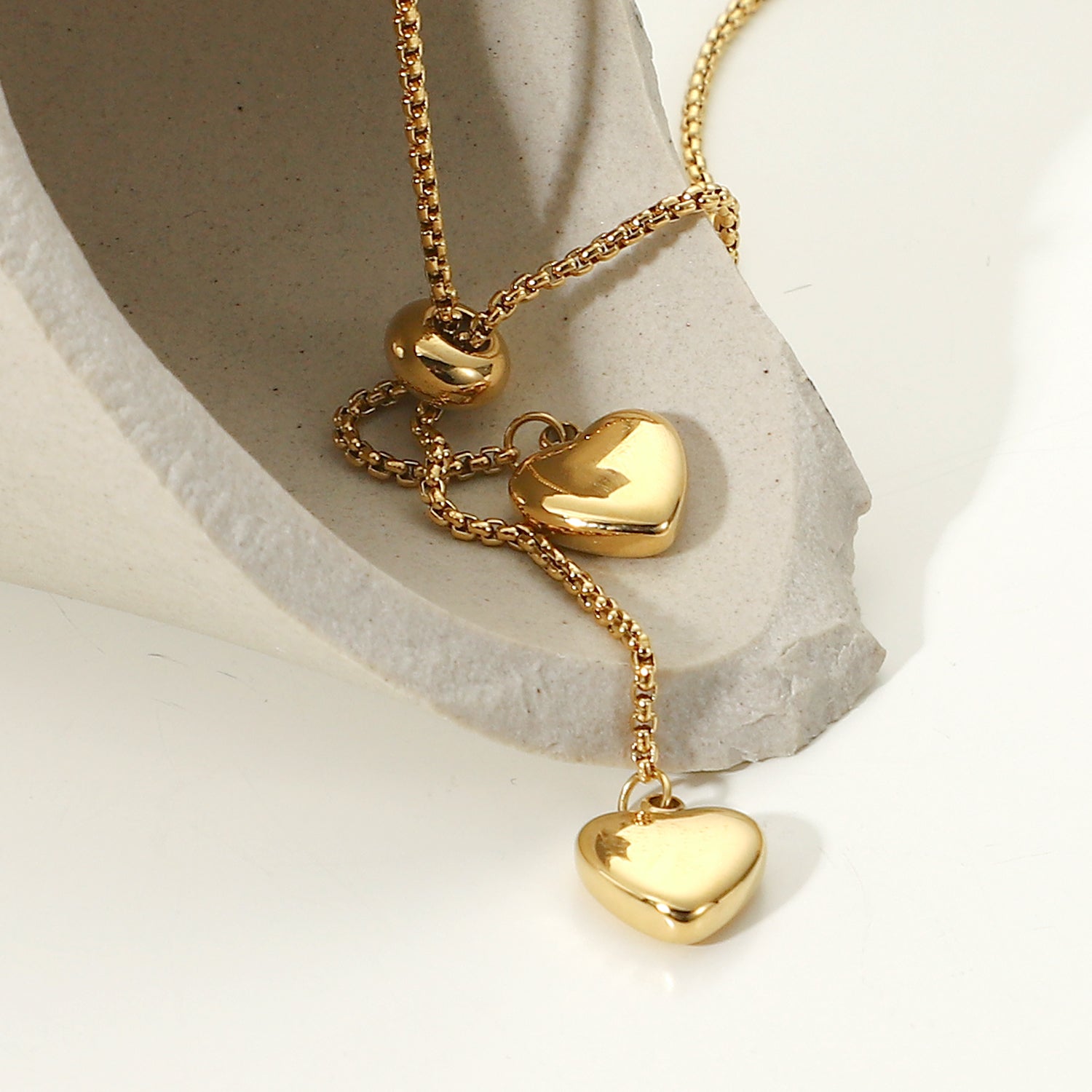 Bella Heartfall Pendant Necklace