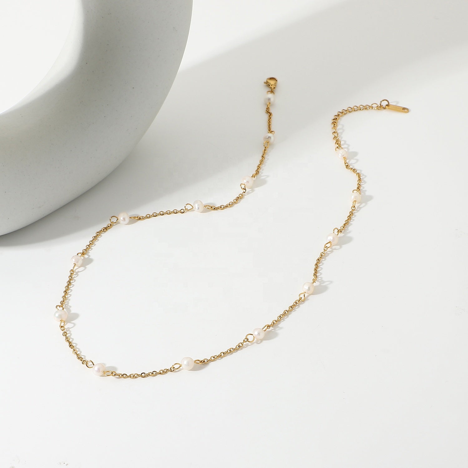 Aurélie Pearl Grace Necklace