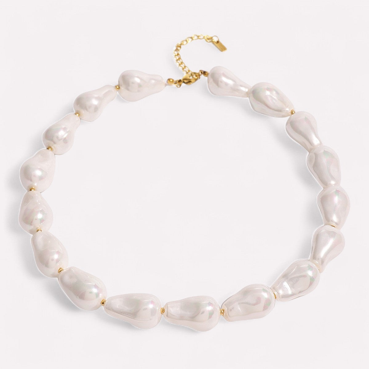 Hannah Baroque Pearl Necklace