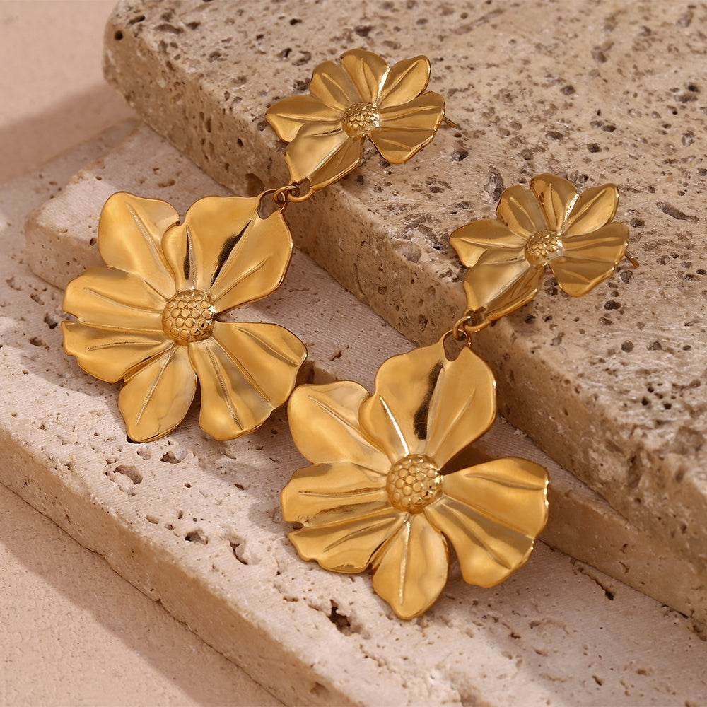 Floral Cascade Earrings