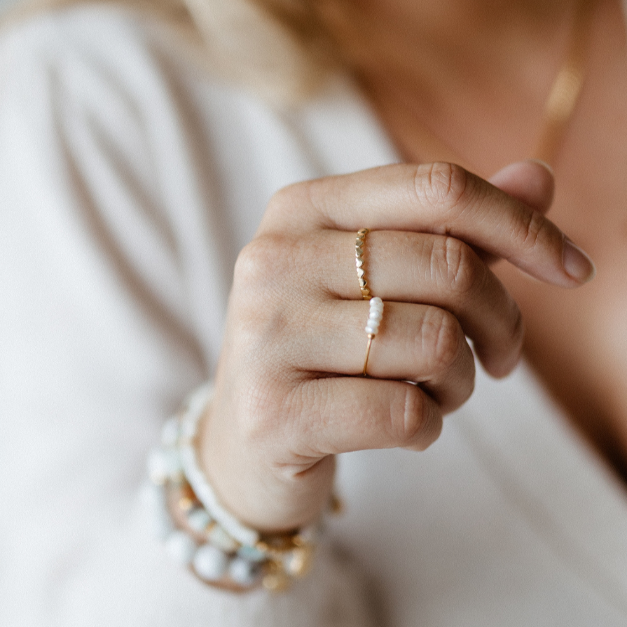 Dove Pearl Ring