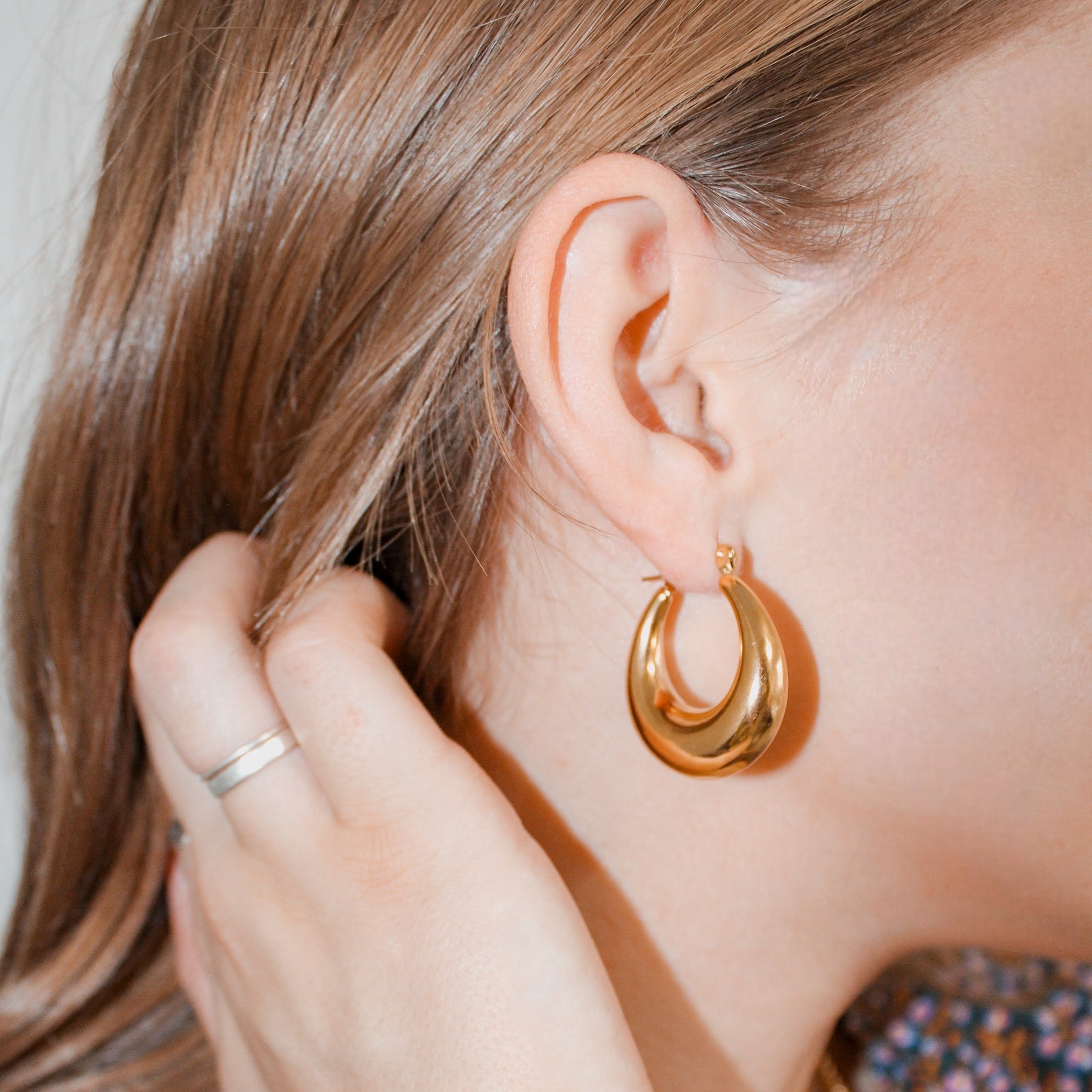 Audrey Radiant Hoops