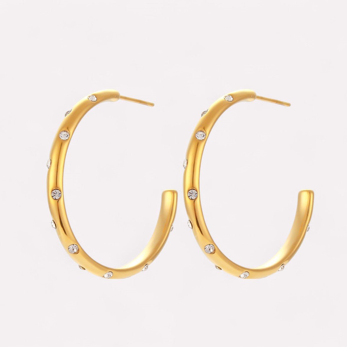 Elouise Studded Hoops