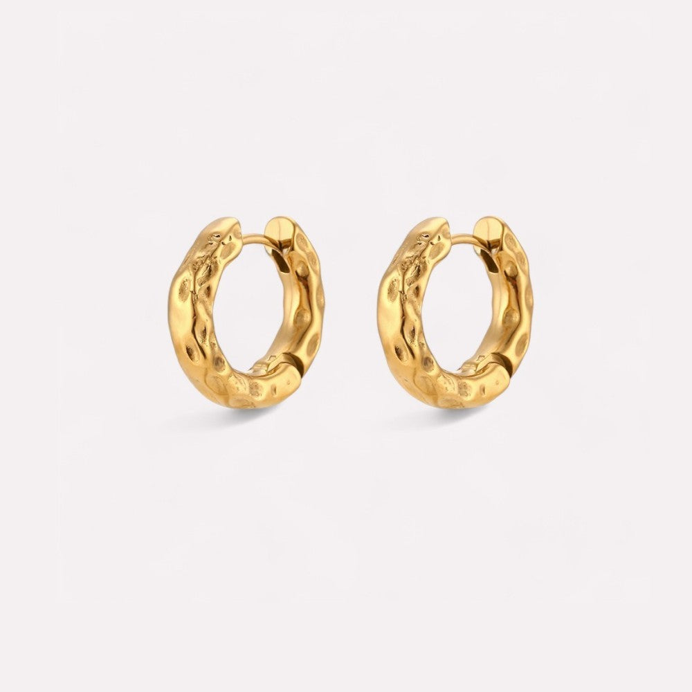 Thea Sculpted Hoops