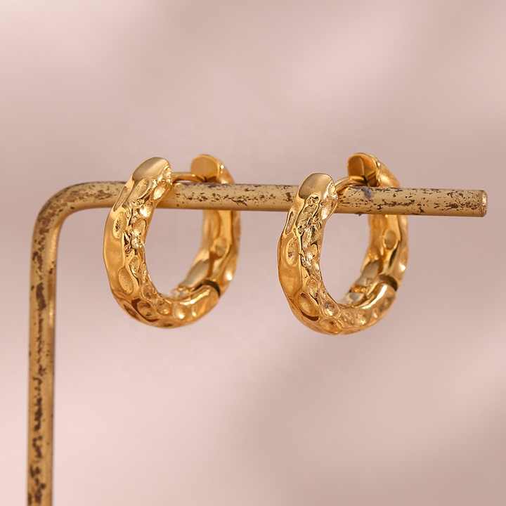 Thea Sculpted Hoops