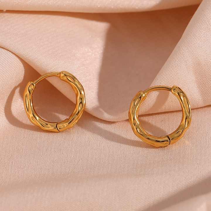 Thea Sculpted Hoops