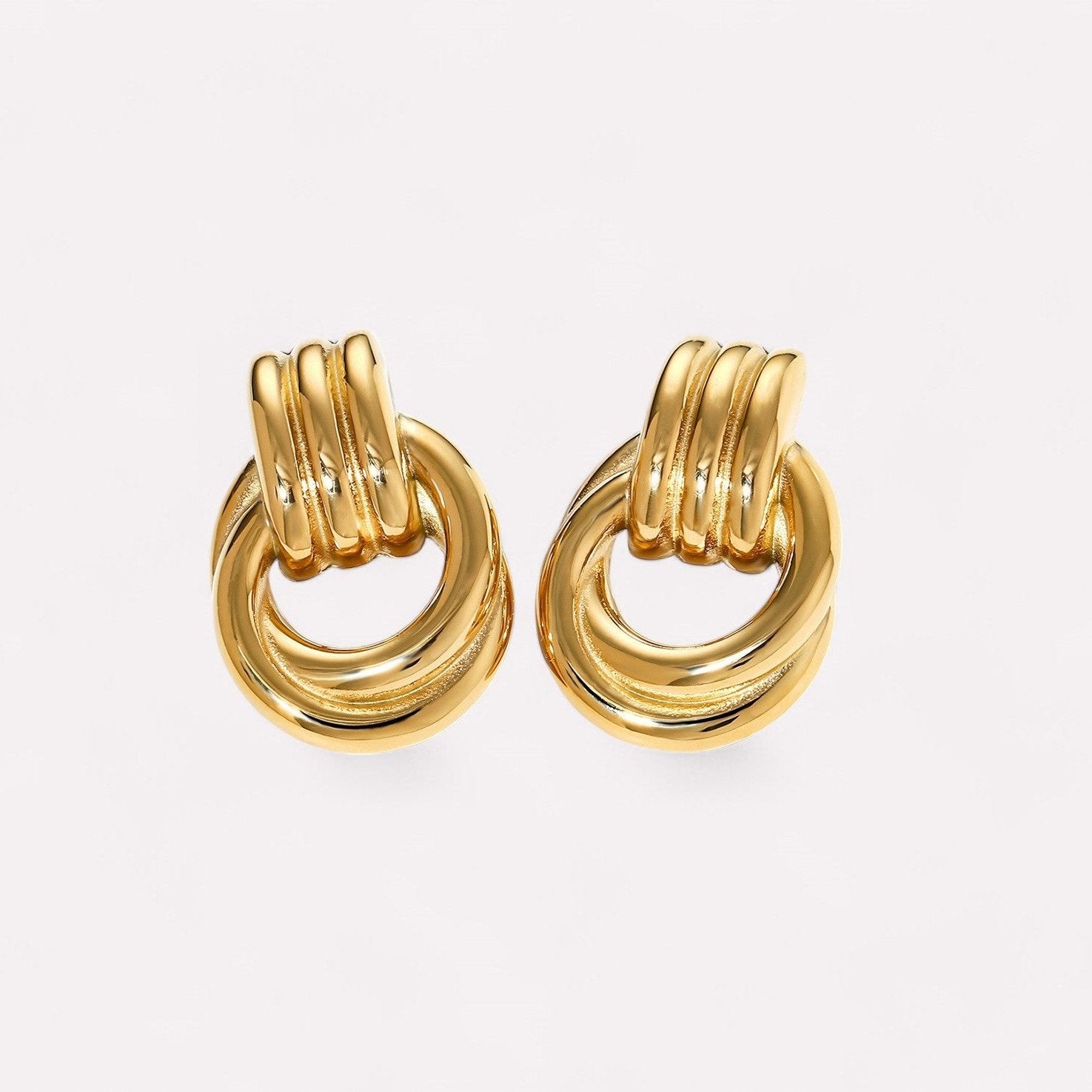 Audrey Knotted Hoops