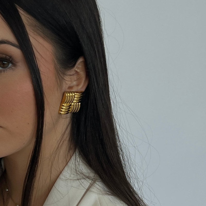 Corinna Sculpted Earrings