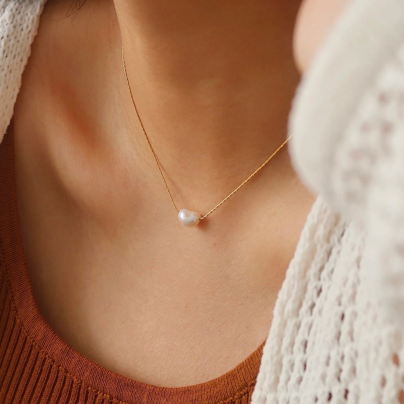 Doux Pearl Necklace