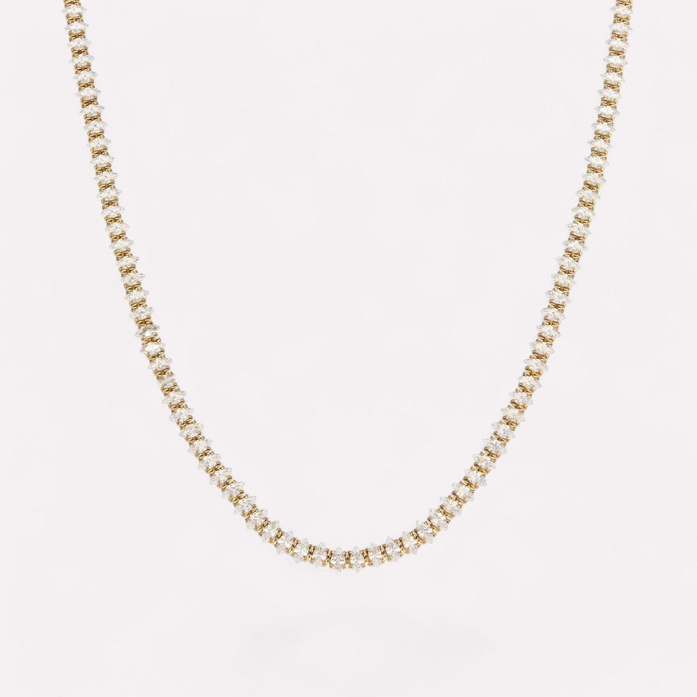 Madison Riviera Necklace (Marquise 4mm)