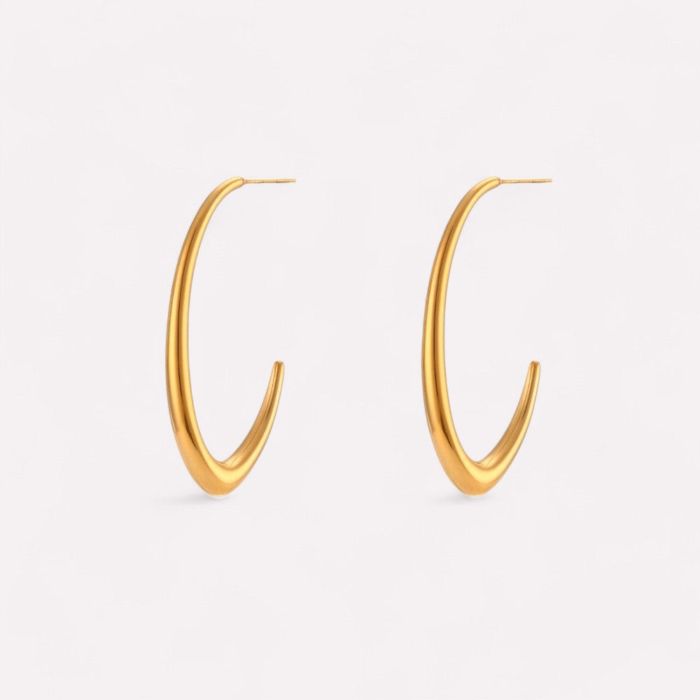 Colette Crescent Hoops