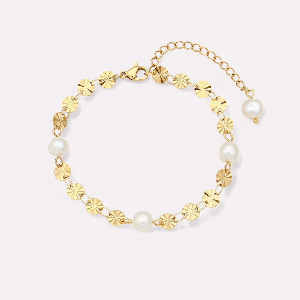 Taylor Pearl Cascade Bracelet