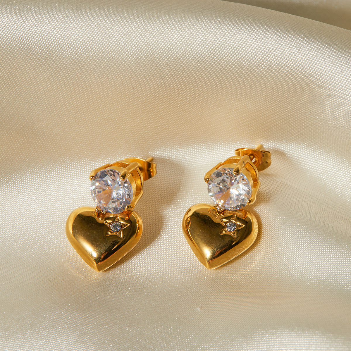 Vivienne Crystal Love Earrings