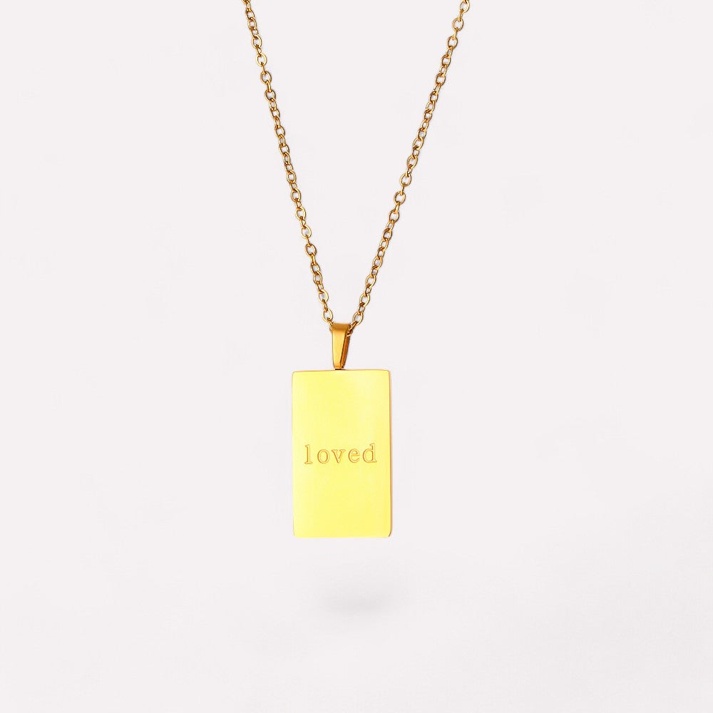 "Stay Soft" Necklace