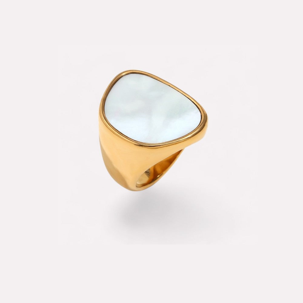 Adeline Mother of Pearl Ring