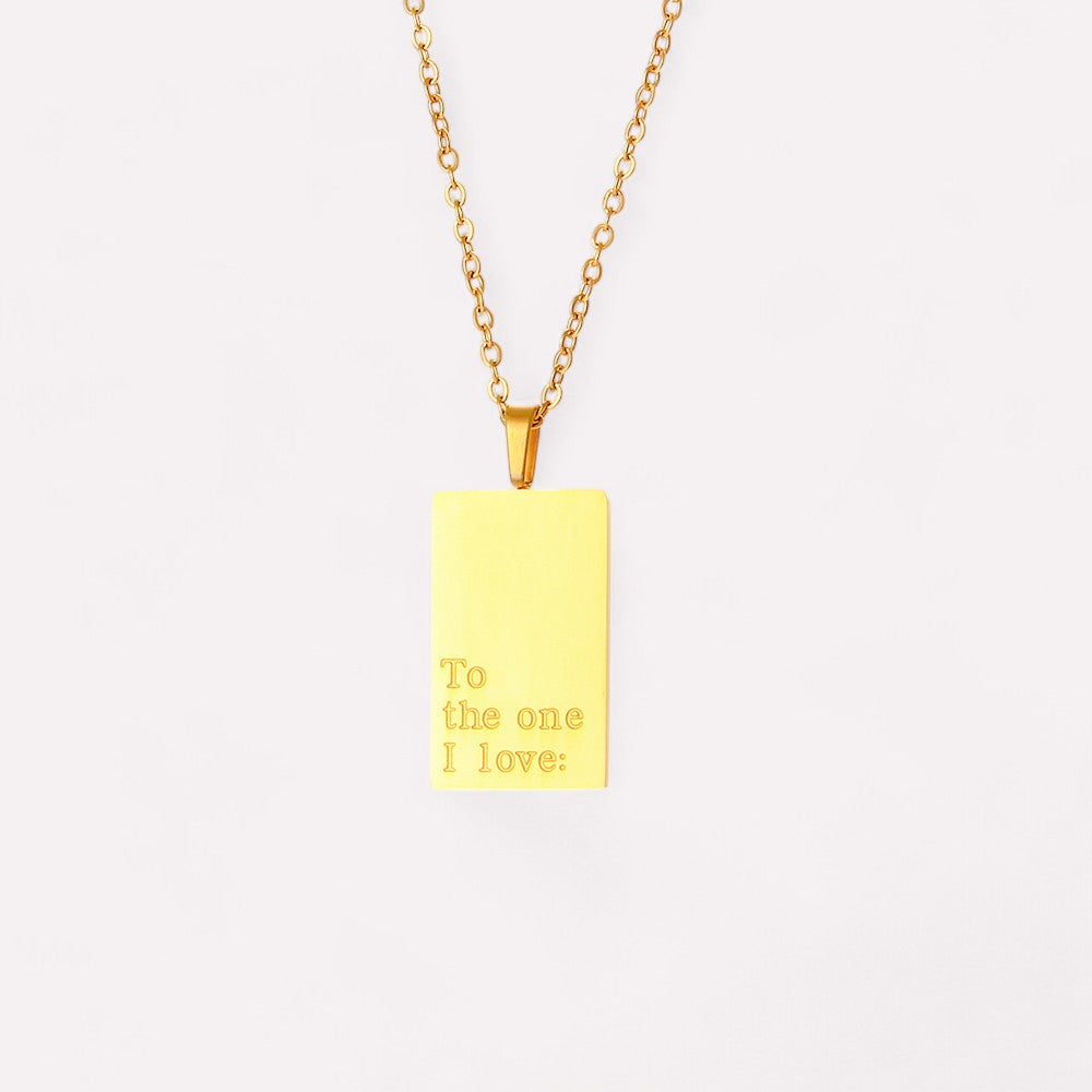 "Stay Soft" Necklace