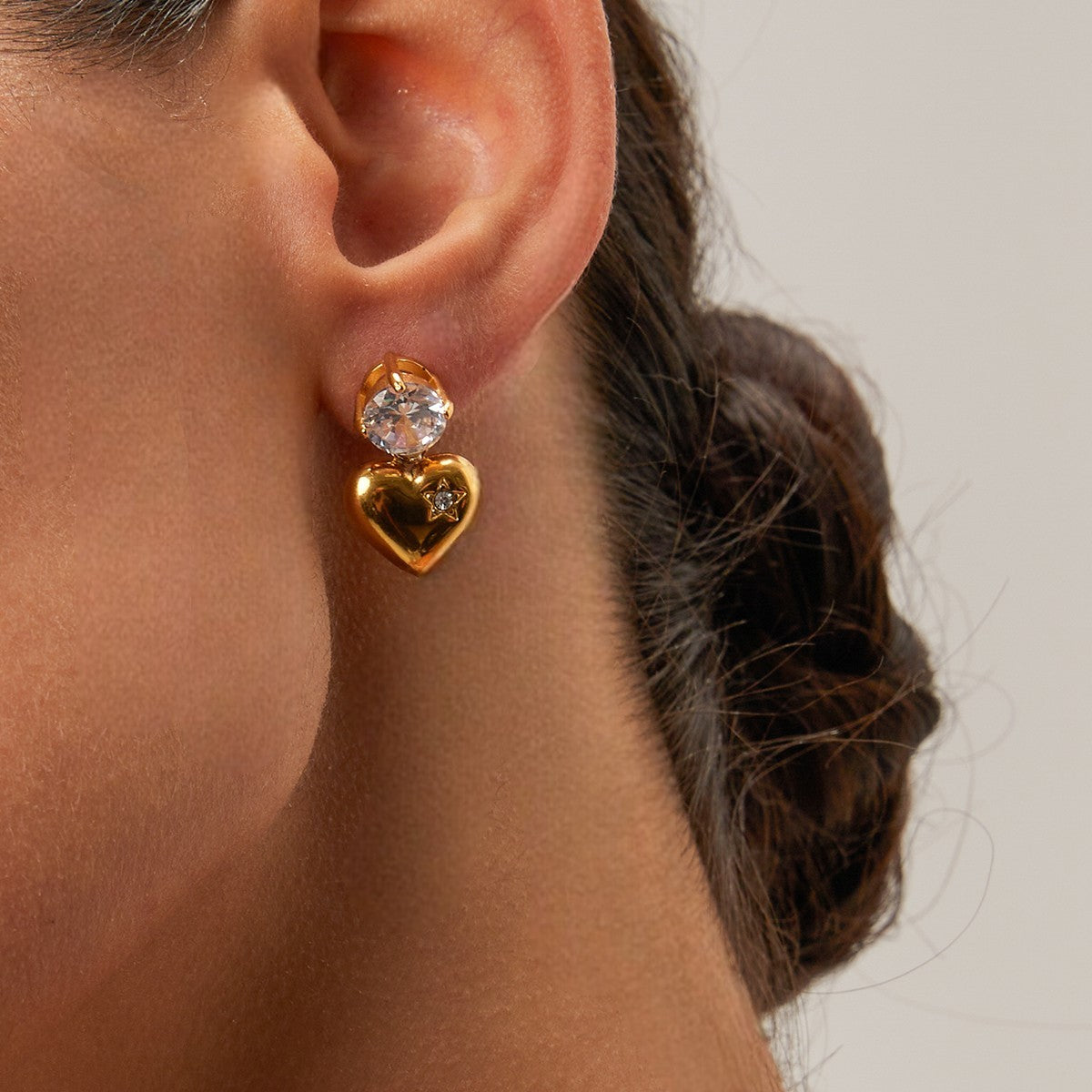 Vivienne Crystal Love Earrings